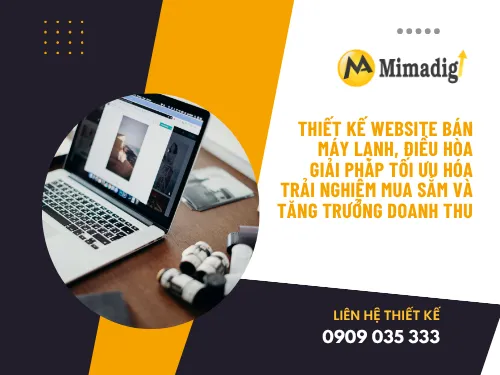 Thiết kế website bán máy lạnh, điều hòa