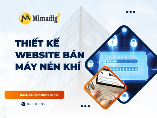 Air Compressor Website Design