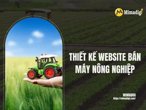 Thiết kế website bán máy nông nghiệp