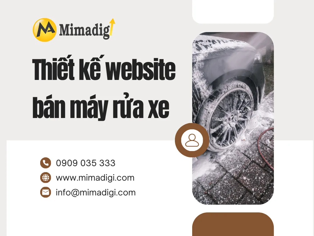 Thiết kế website bán máy rửa xe