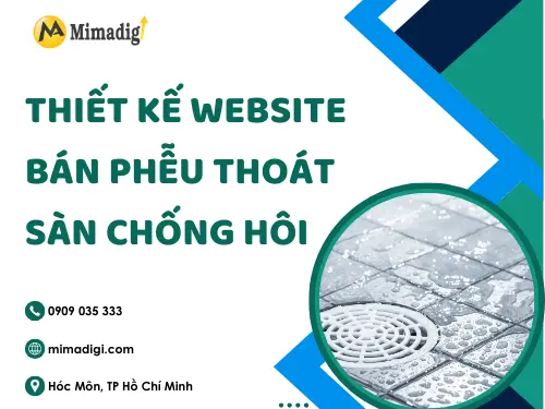 Website Design for Selling Anti-Odor Floor Drain Funnels