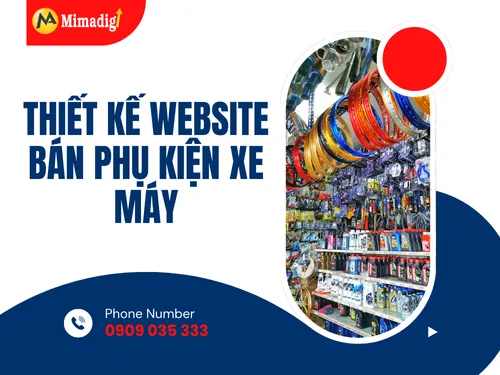 Motorcycle Accessories E-commerce Website Design