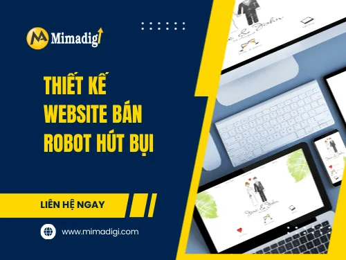 Website Design for Robot Vacuum Cleaner Sales