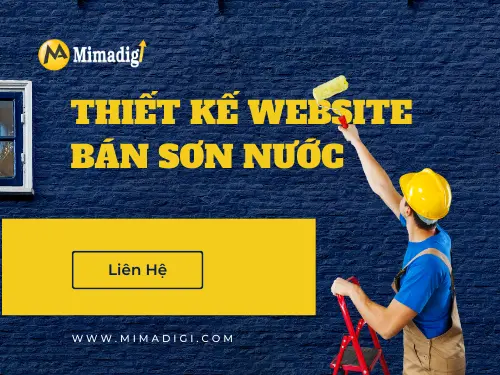 Paint E-commerce Website Design