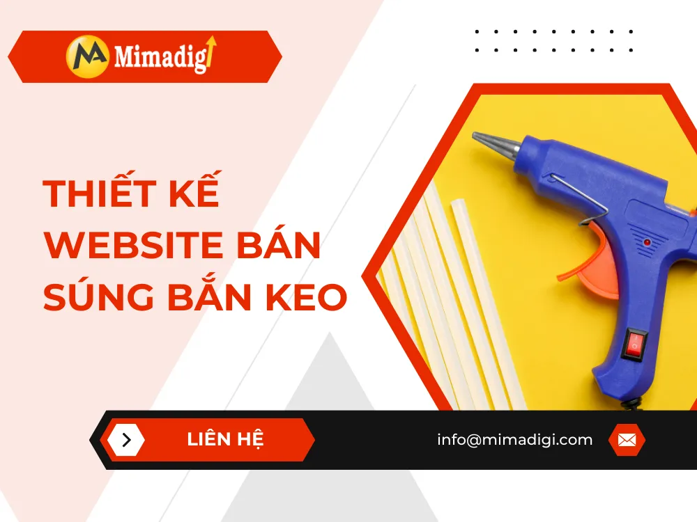 Hot Glue Gun E-commerce Website Design