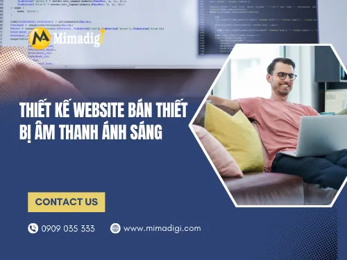 Sound & Lighting Equipment E-commerce Website Design