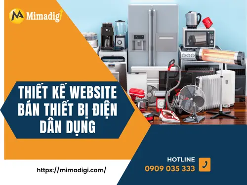 Website Design for Household Electrical Appliances