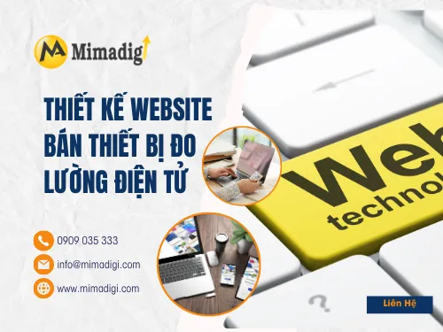 Thiết kế website bán thiết bị đo lường điện tử
