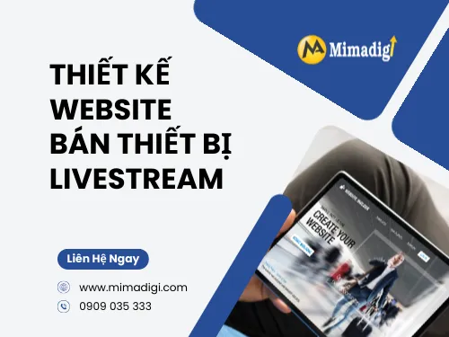 Livestream Equipment E-commerce Website Design