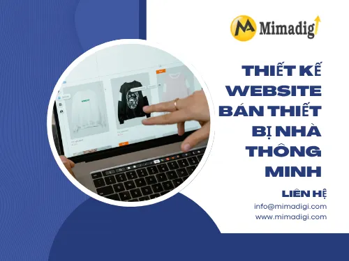 Smart Home Device Website Design