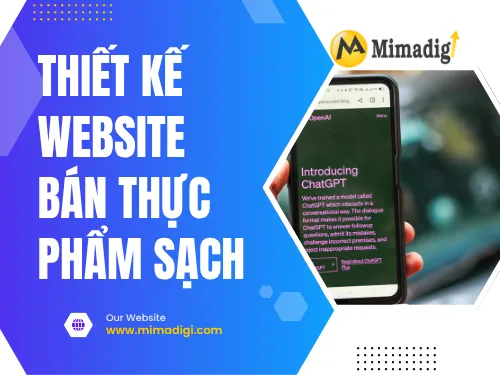 Thiết kế website bán thực phẩm sạch