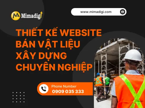 Construction Materials Website Design