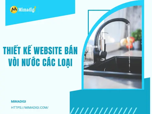 Thiết kế website bán vòi nước các loại