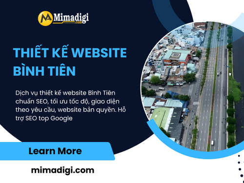 Binh Tien Website Design
