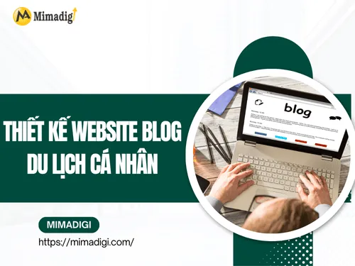 Thiết kế website blog du lịch cá nhân
