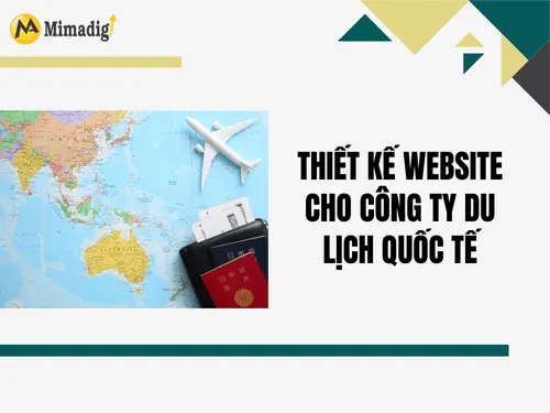 Thiết kế website công ty du lịch quốc tế