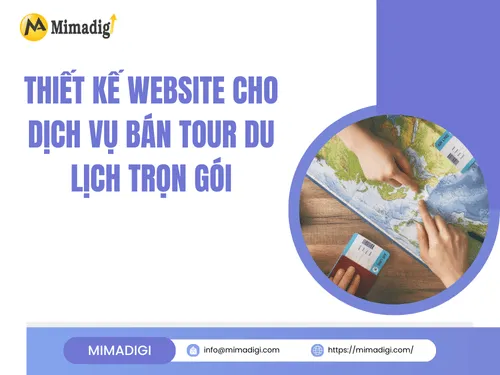 Package Tour Sales Website Design