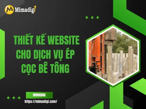 Concrete Piling Services Website Design