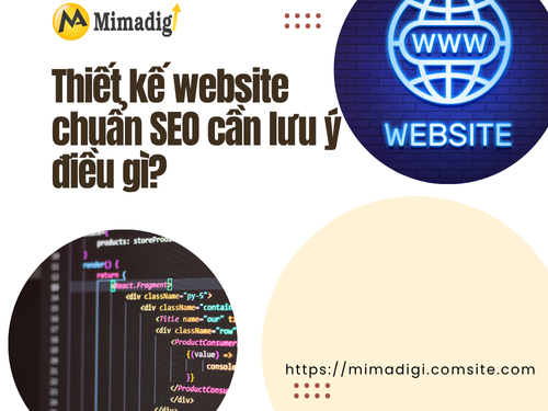 Thiết kế website chuẩn SEO cần lưu ý điều gì?