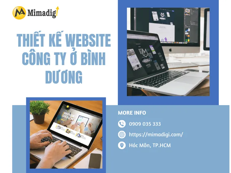 Thiết kế website công ty ở Bình Dương