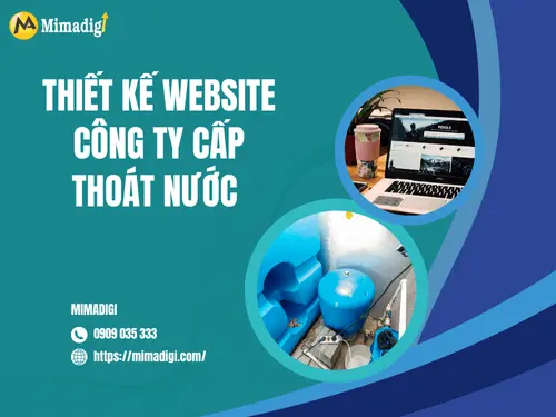 Thiết kế website công ty cấp thoát nước