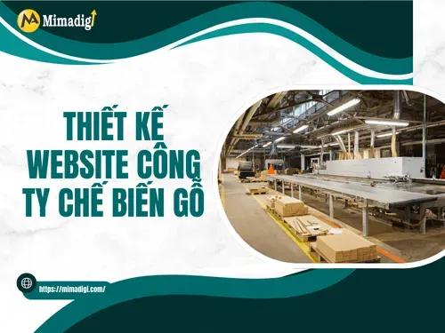 Website Design for Wood Processing Company