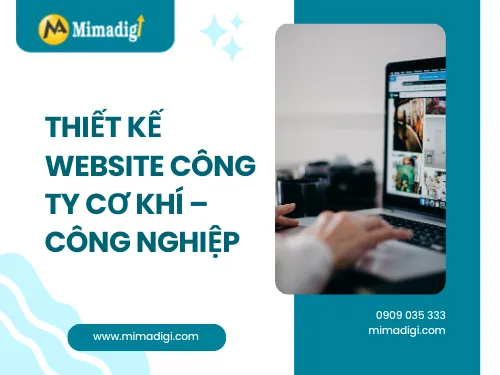 Thiết kế website công ty cơ khí – công nghiệp