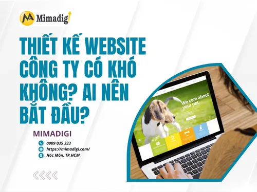 Thiết kế website công ty có khó không? Ai nên bắt đầu?