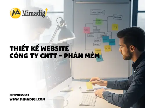 Thiết kế website công ty CNTT – phần mềm
