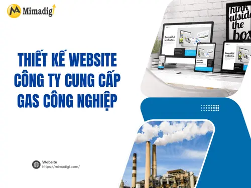 Thiết kế website công ty cung cấp gas công nghiệp