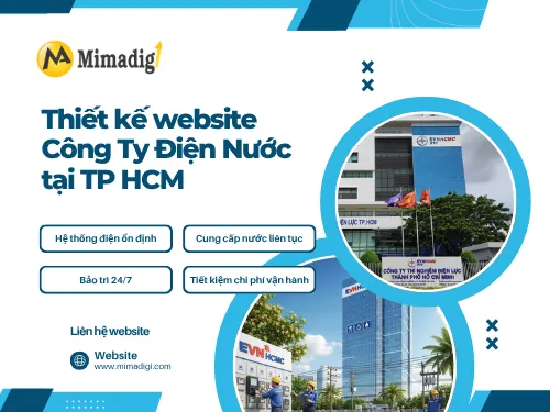 Thiết kế website công ty điện nước tại TP.HCM