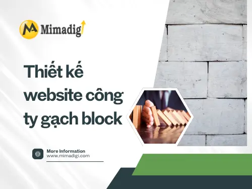 Concrete Block Company Website Design