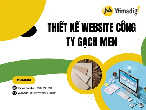 Thiết kế website công ty gạch men