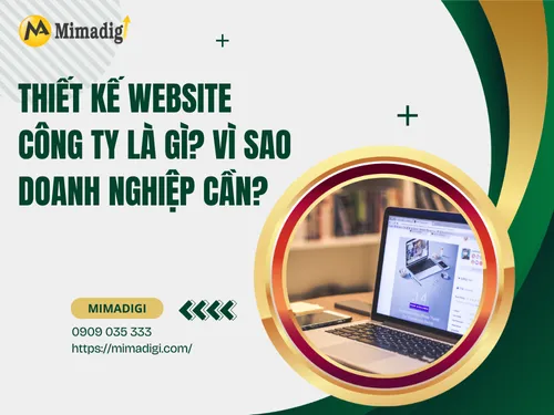 What is company website design? Why do businesses need it?