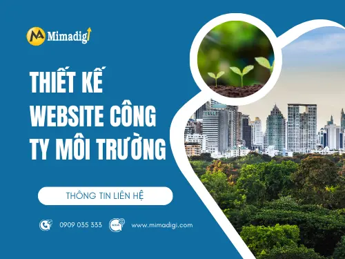 Environmental Company Website Design