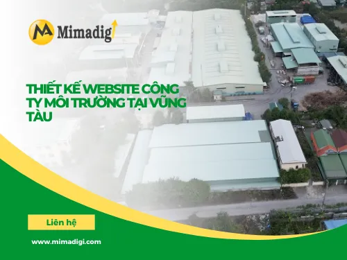 Environmental Company Website Design in Vung Tau