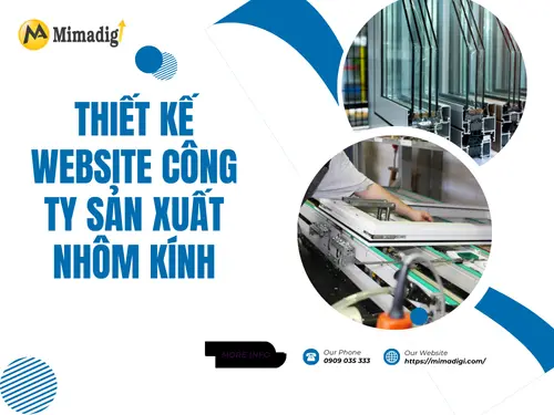Thiết kế website công ty sản xuất nhôm kính