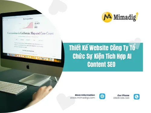 Event Company Website Design Integrating AI Content SEO