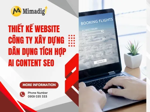 Civil Construction Company Website Design Integrating AI Content SEO