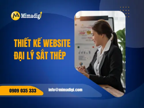 Thiết kế website đại lý sắt thép
