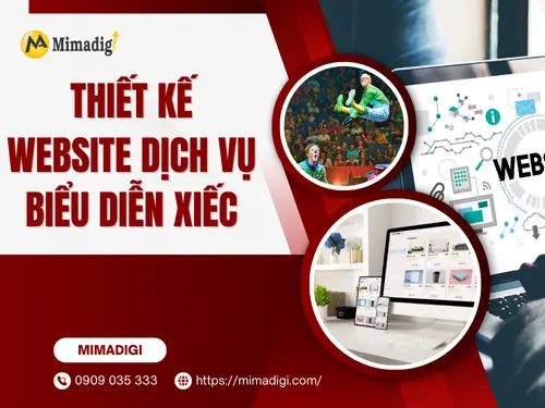 Circus Performance Service Website Design