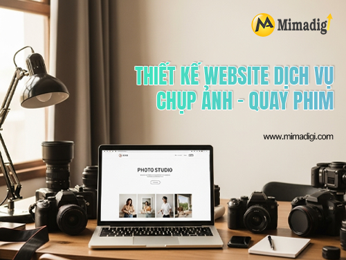 Photography and Videography Service Website Design