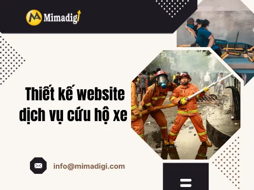 Thiết kế website dịch vụ cứu hộ xe