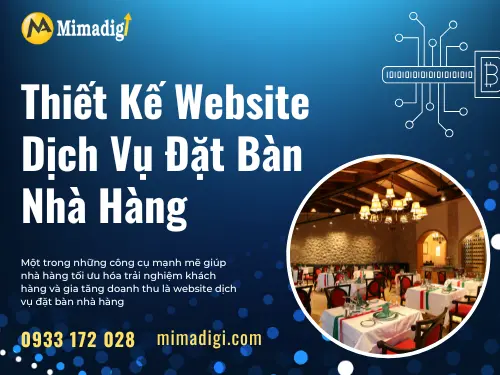 Restaurant Table Booking Service Website Design