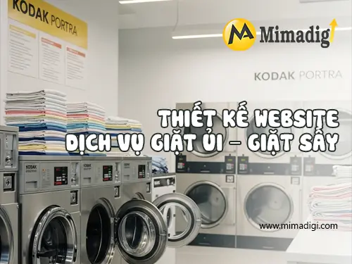 Laundry and Dry Cleaning Service Website Design