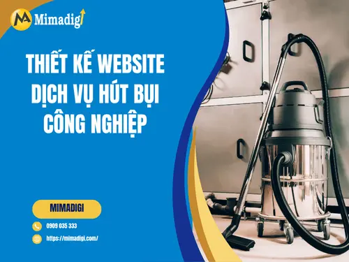 Thiết kế website dịch vụ hút bụi công nghiệp