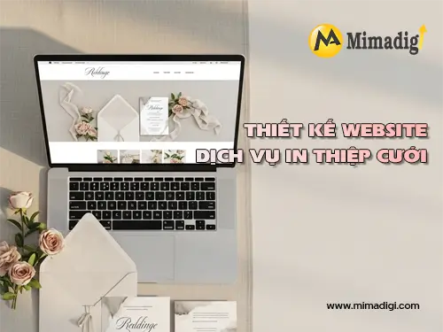 Wedding Invitation Printing Service Website Design