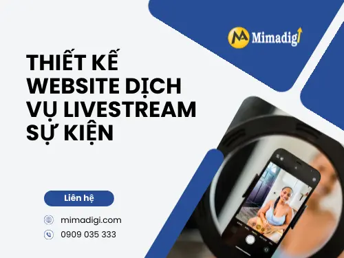 Event Livestream Website Design