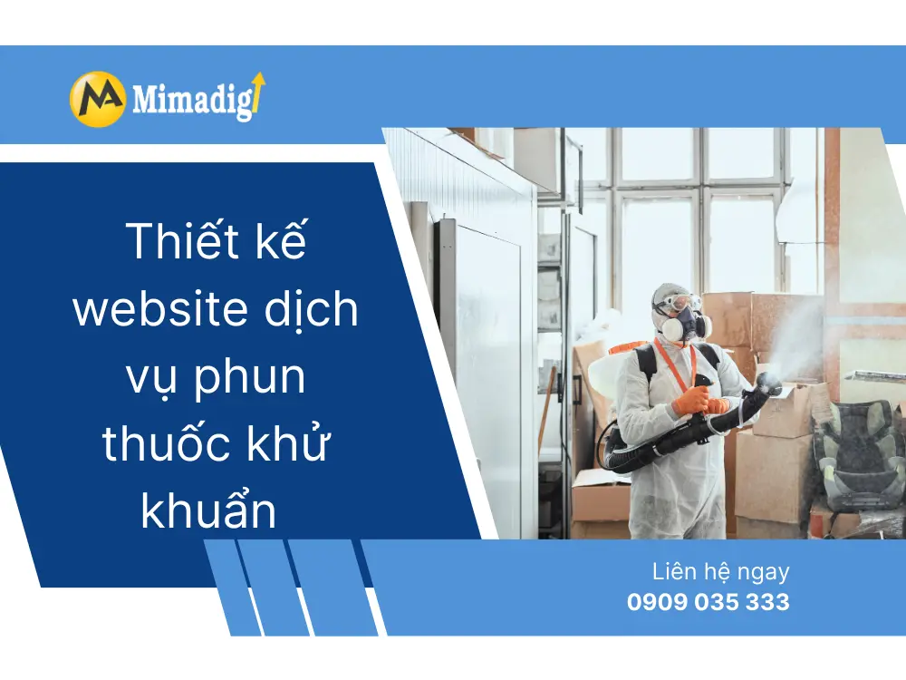 Website Design for Disinfection Services