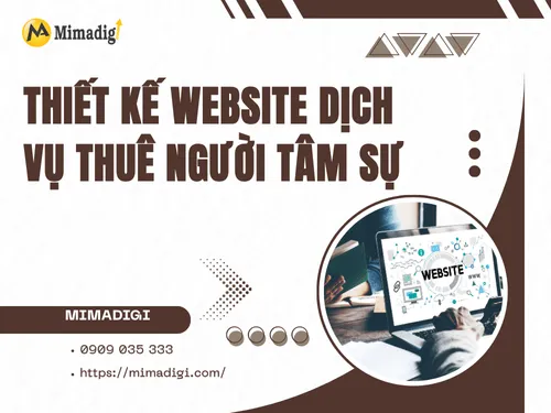 Website Design for Rent-a-Friend Services